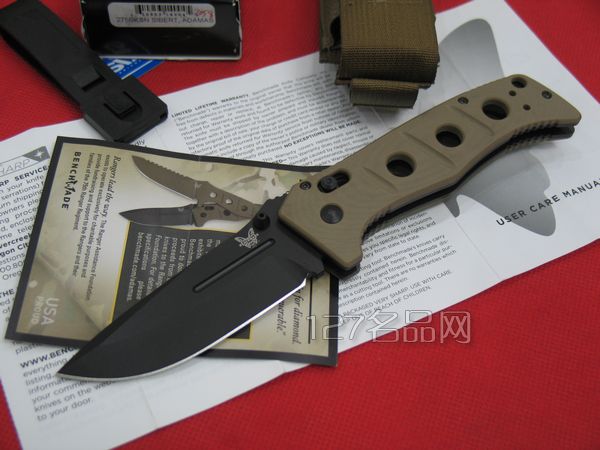 美国蝴蝶Benchmade 275BKSN战术折刀
