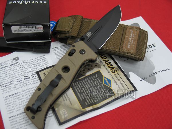 美国蝴蝶Benchmade 275BKSN战术折刀