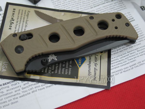 美国蝴蝶Benchmade 275BKSN战术折刀