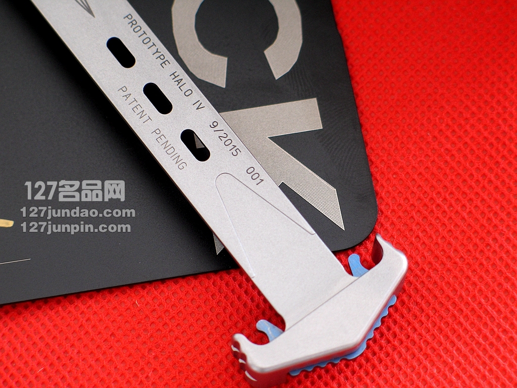 美国微技术MICROTECH HALO IV四代 Polish剑标镜面曲线性感型直跳