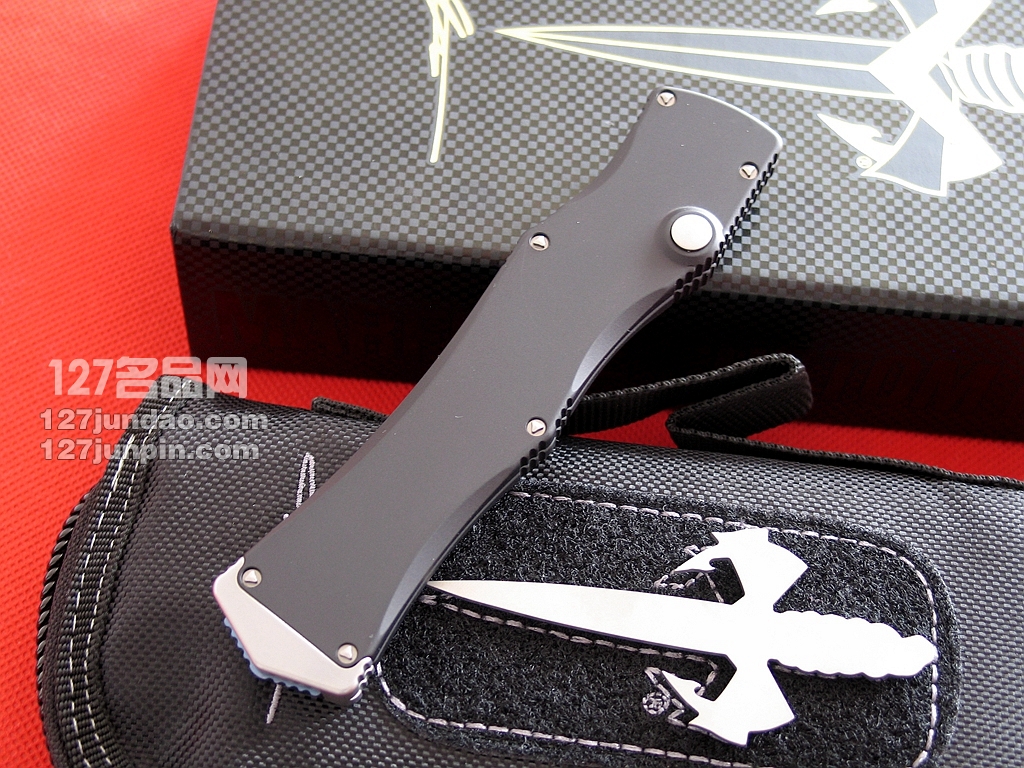 美国微技术MICROTECH HALO IV四代 Polish剑标镜面曲线性感型直跳