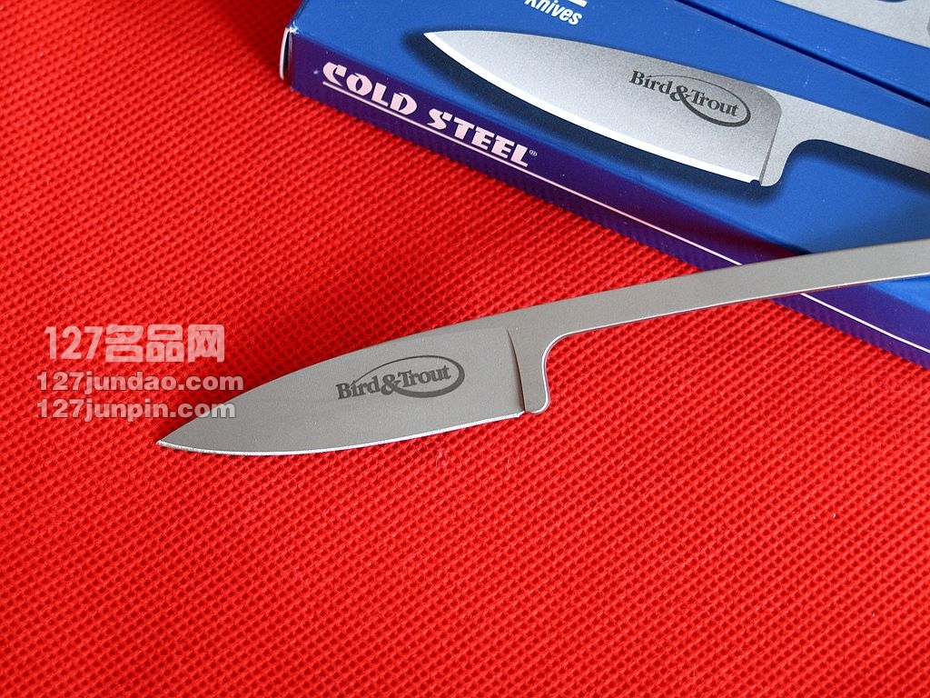 美国冷钢cold steel 20BTJ鳟鱼EDC小直刀 颈刀求生防卫链刀