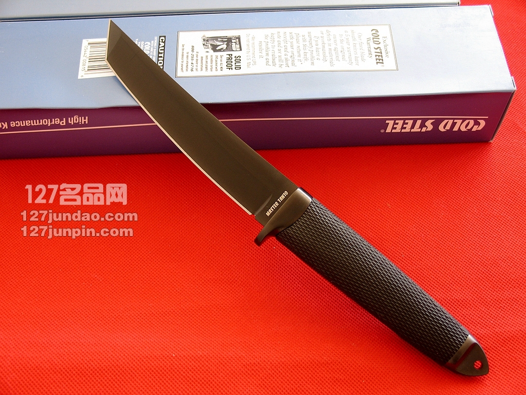 美国冷钢Cold Steel13QBN 二代3V小号武士 日本刀  正品军刀127名