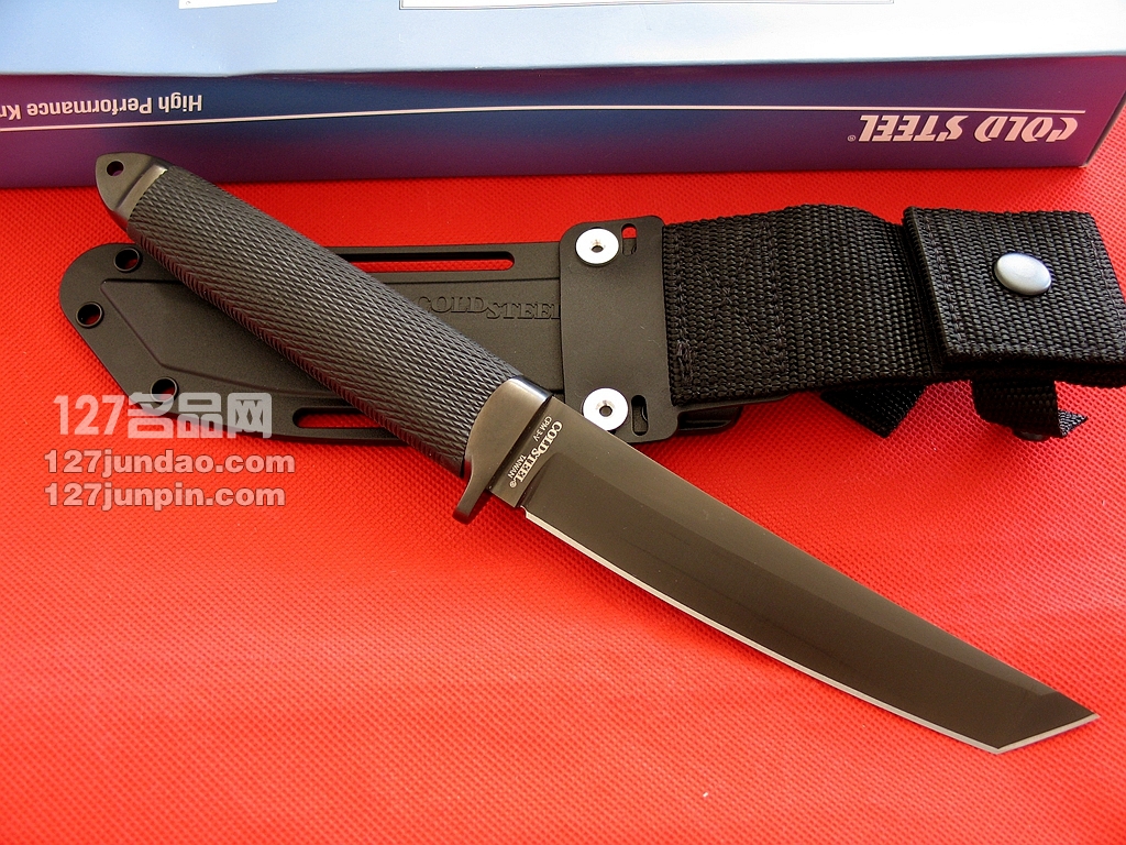 美国冷钢Cold Steel13QBN 二代3V小号武士 日本刀  正品军刀127名