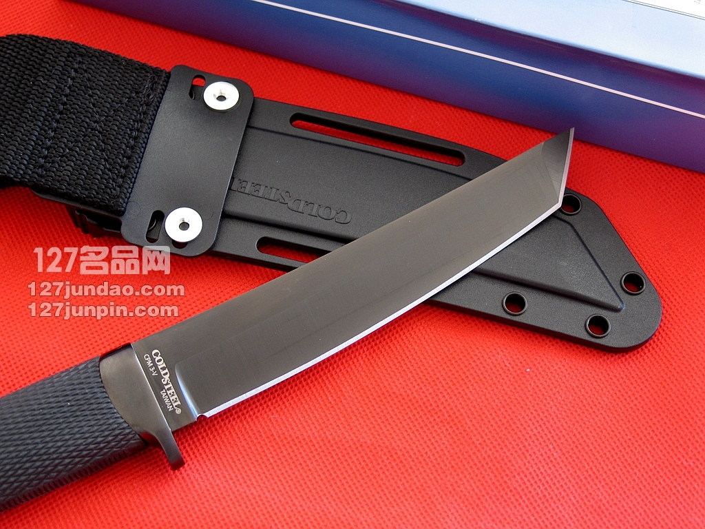 美国冷钢Cold Steel13QBN 二代3V小号武士 日本刀  正品军刀127名