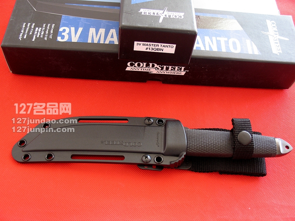 美国冷钢Cold Steel13QBN 二代3V小号武士 日本刀  正品军刀127名