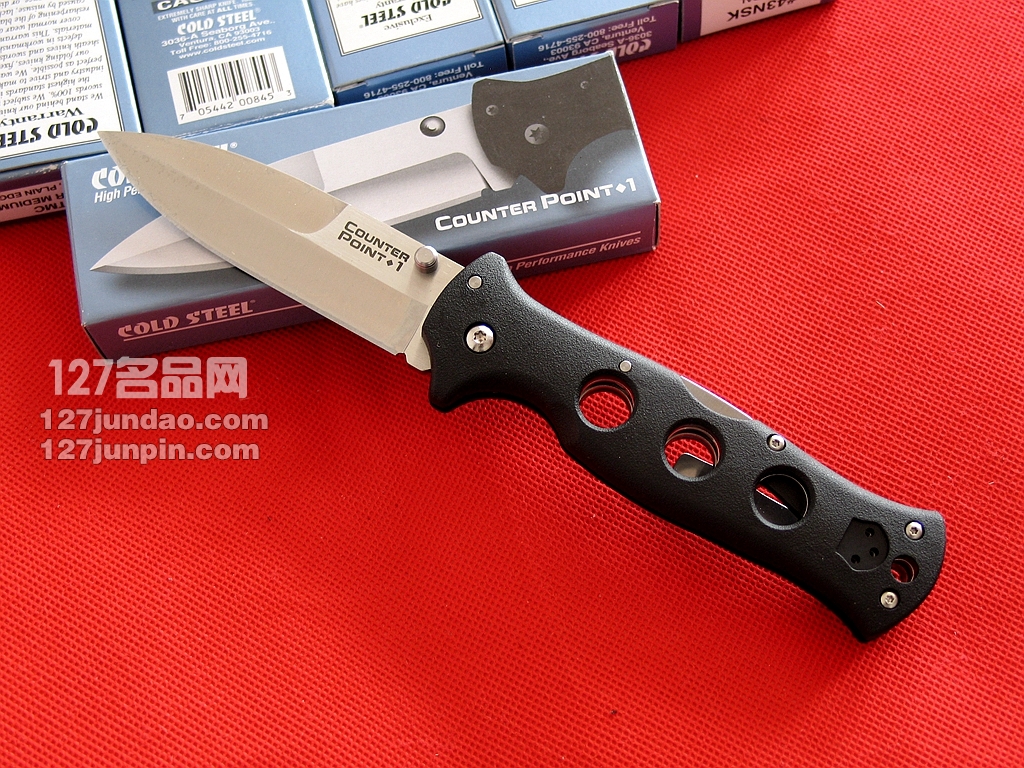 Cold steel美国冷钢10ACLC中号针锋战术折刀 军刀 名刀 127名品网