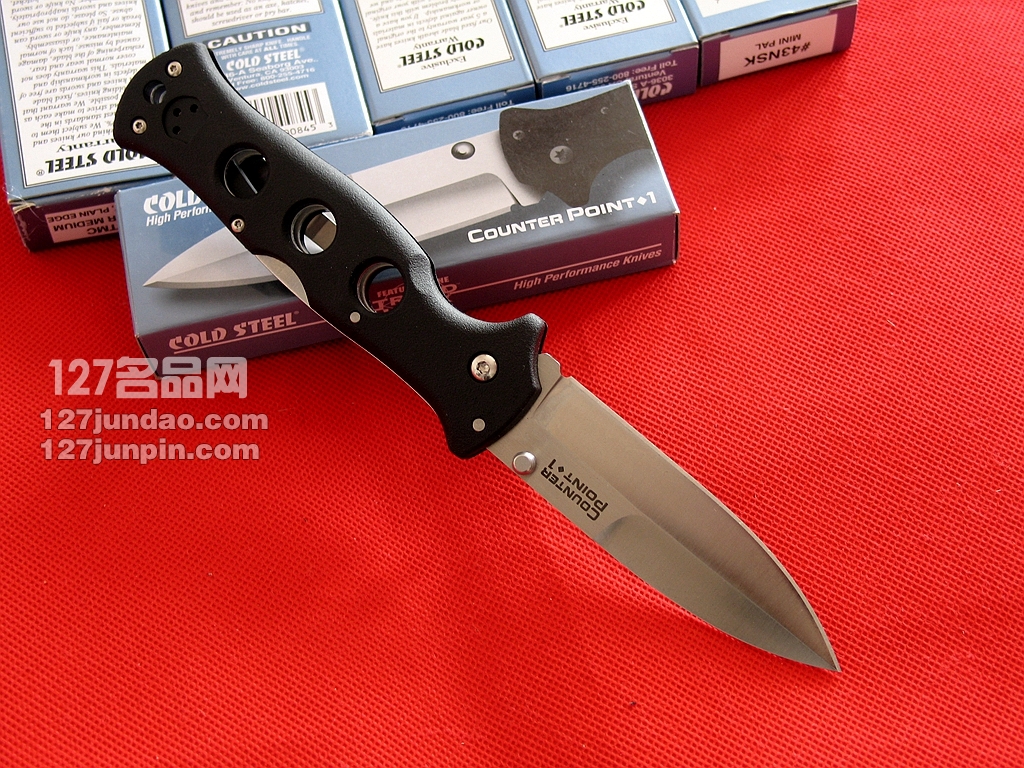  Cold steel美国冷钢10ACLC中号针锋战术折刀 军刀 名刀 127名品网