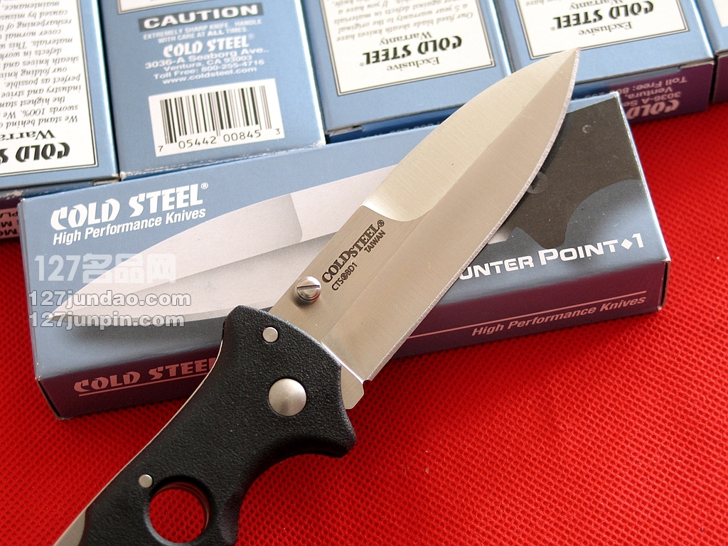  Cold steel美国冷钢10ACLC中号针锋战术折刀 军刀 名刀 127名品网
