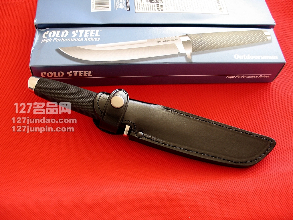 美国冷钢COLD STEEL 18H 三美钢战术直刀 荒野男人进口名刀 军刀
