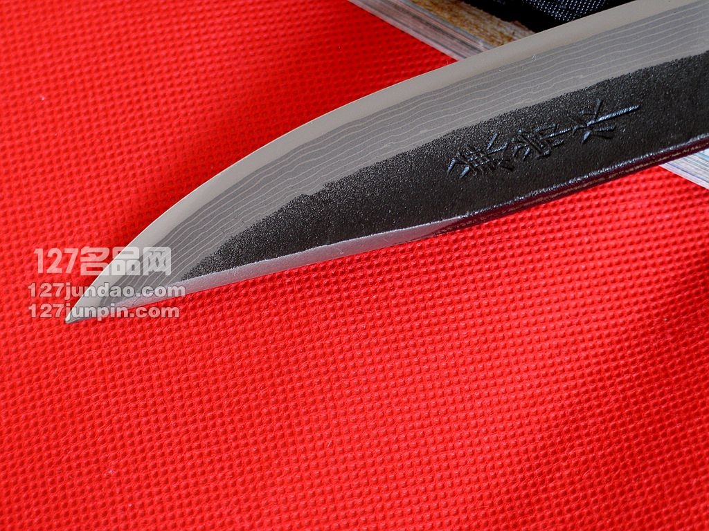 Kanetsune关兼常 KB261 15层大马士革蓝钢手工刀 日本刀 127名品