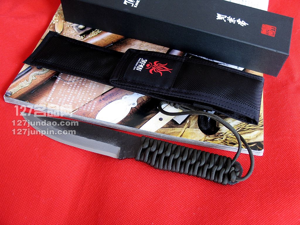 Kanetsune关兼常 KB261 15层大马士革蓝钢手工刀 日本刀 127名品