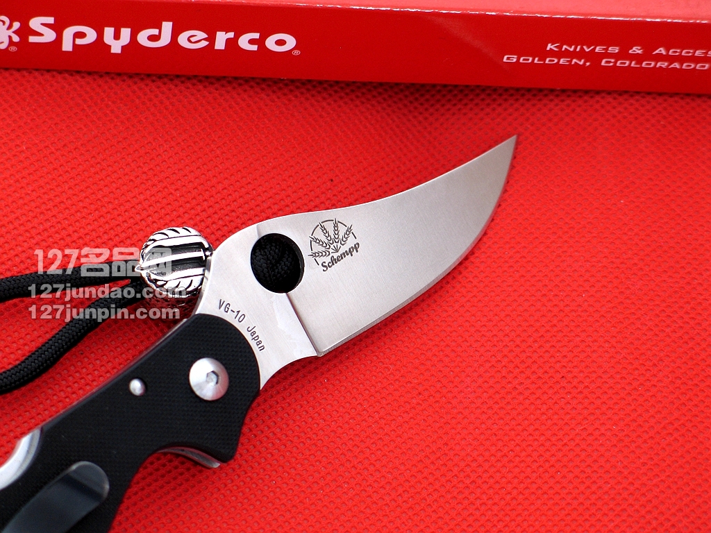 美国蜘蛛SPYDERCO C105GP2波斯二代 小号波斯风格折刀 127名品网