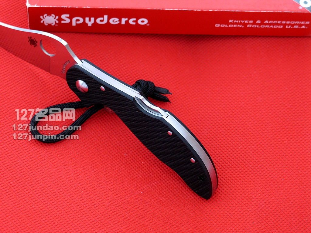 美国蜘蛛SPYDERCO C105GP2波斯二代 小号波斯风格折刀 127名品网