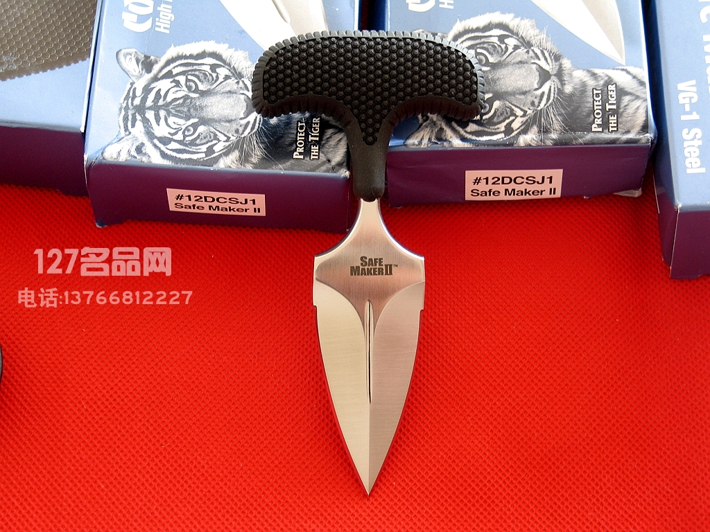 美国冷钢ColdSteel  12DCSJ1手刺 小号防身名刺刀 127名品网