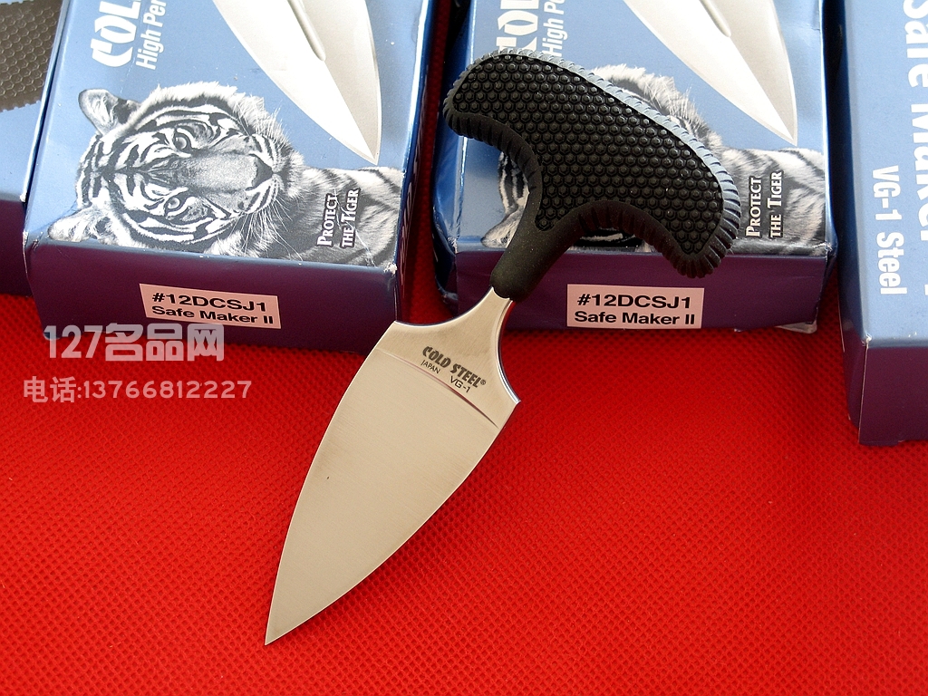 美国冷钢ColdSteel  12DCSJ1手刺 小号防身名刺刀 127名品网