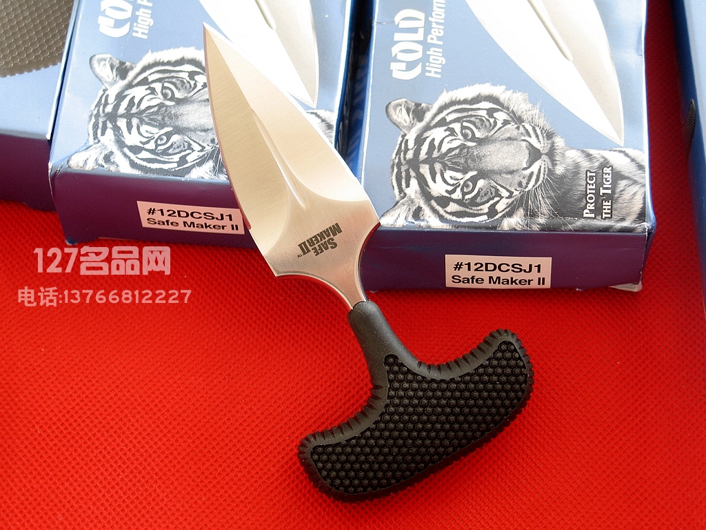 美国冷钢ColdSteel  12DCSJ1手刺 小号防身名刺刀 127名品网