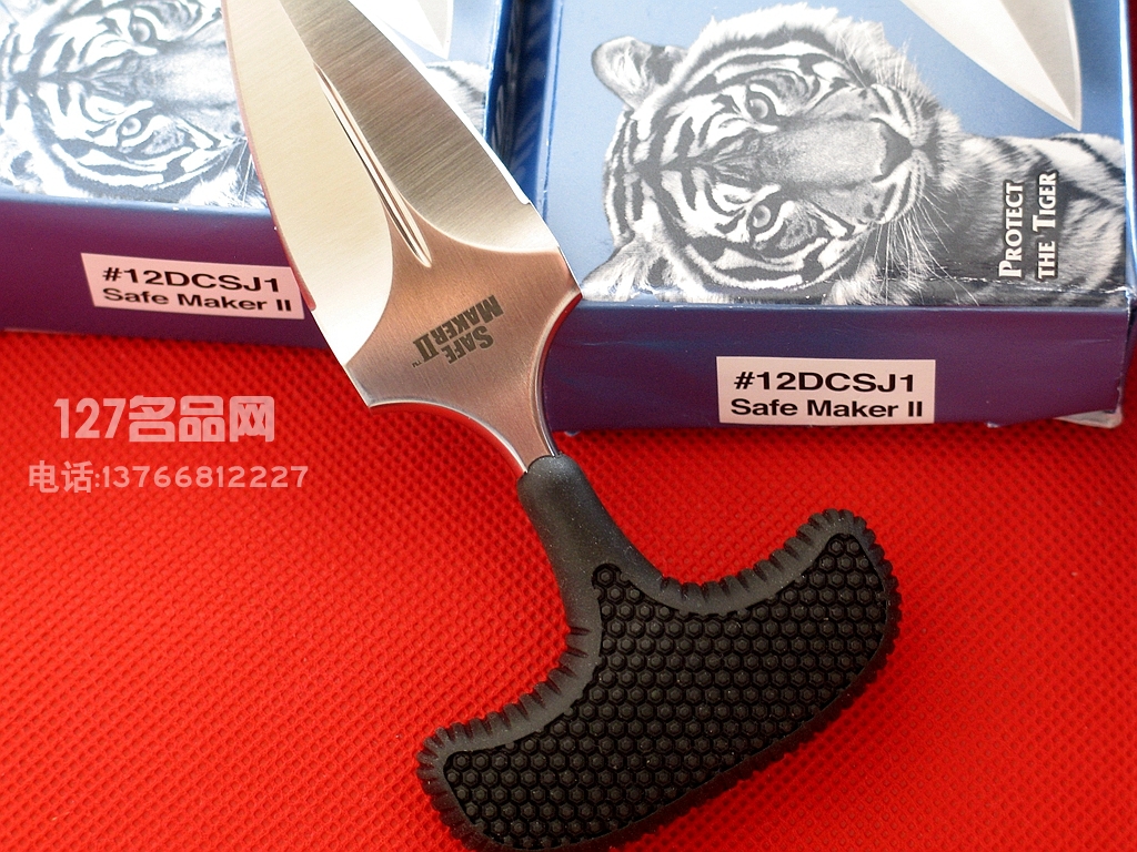美国冷钢ColdSteel  12DCSJ1手刺 小号防身名刺刀 127名品网