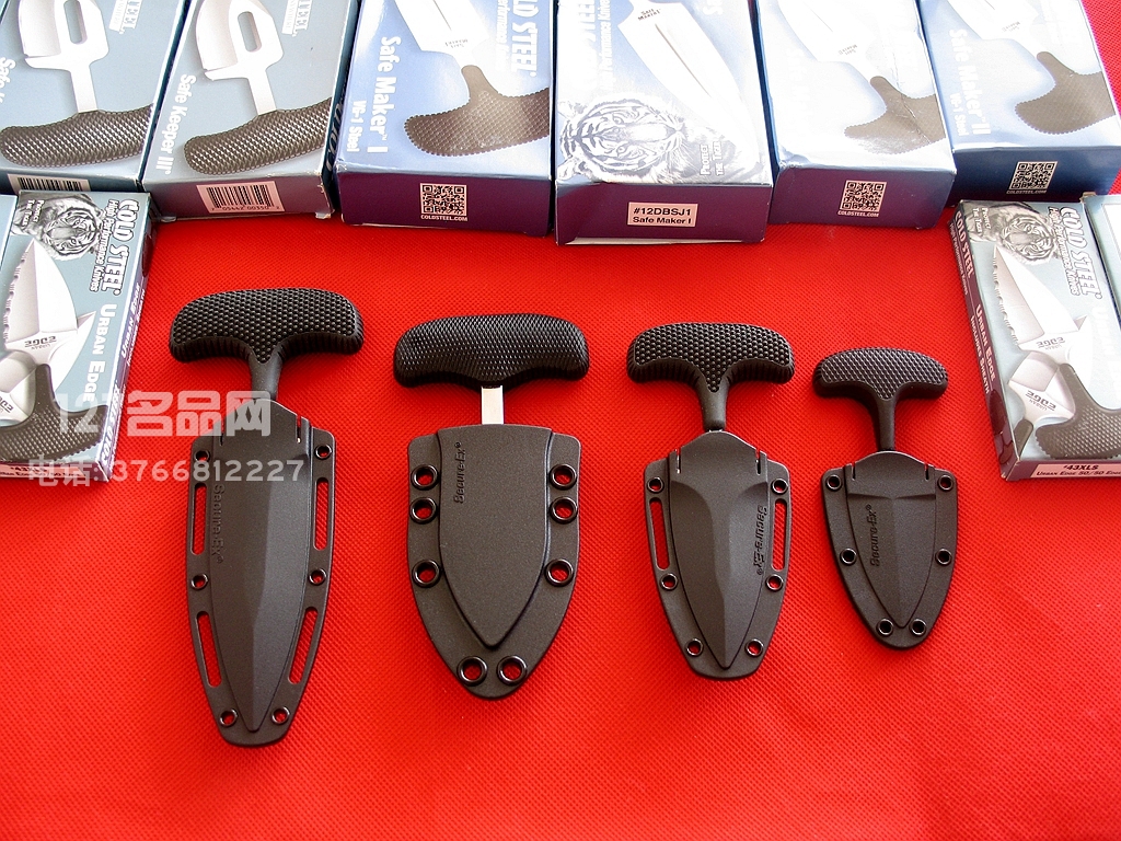 美国冷钢ColdSteel  12DCSJ1手刺 小号防身名刺刀 127名品网