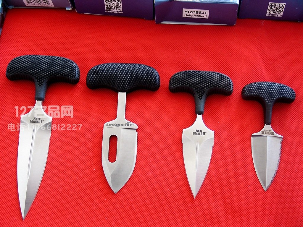 美国冷钢ColdSteel  12DCSJ1手刺 小号防身名刺刀 127名品网