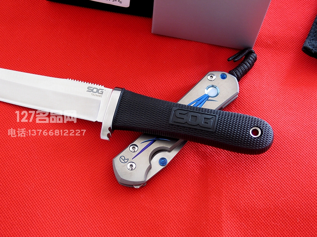 SOG 索格TS01-N 海啸 日式战术生存刀名刀 军刀 127名品