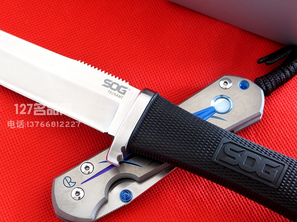 SOG 索格TS01-N 海啸 日式战术生存刀名刀 军刀 127名品