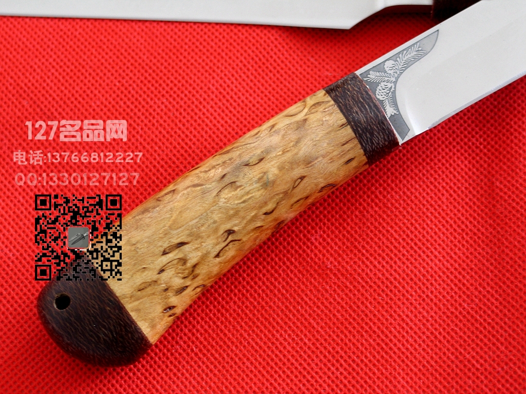 俄罗斯A&R鲁滨逊 半齿子母手工刀 名刀dao127名品网 