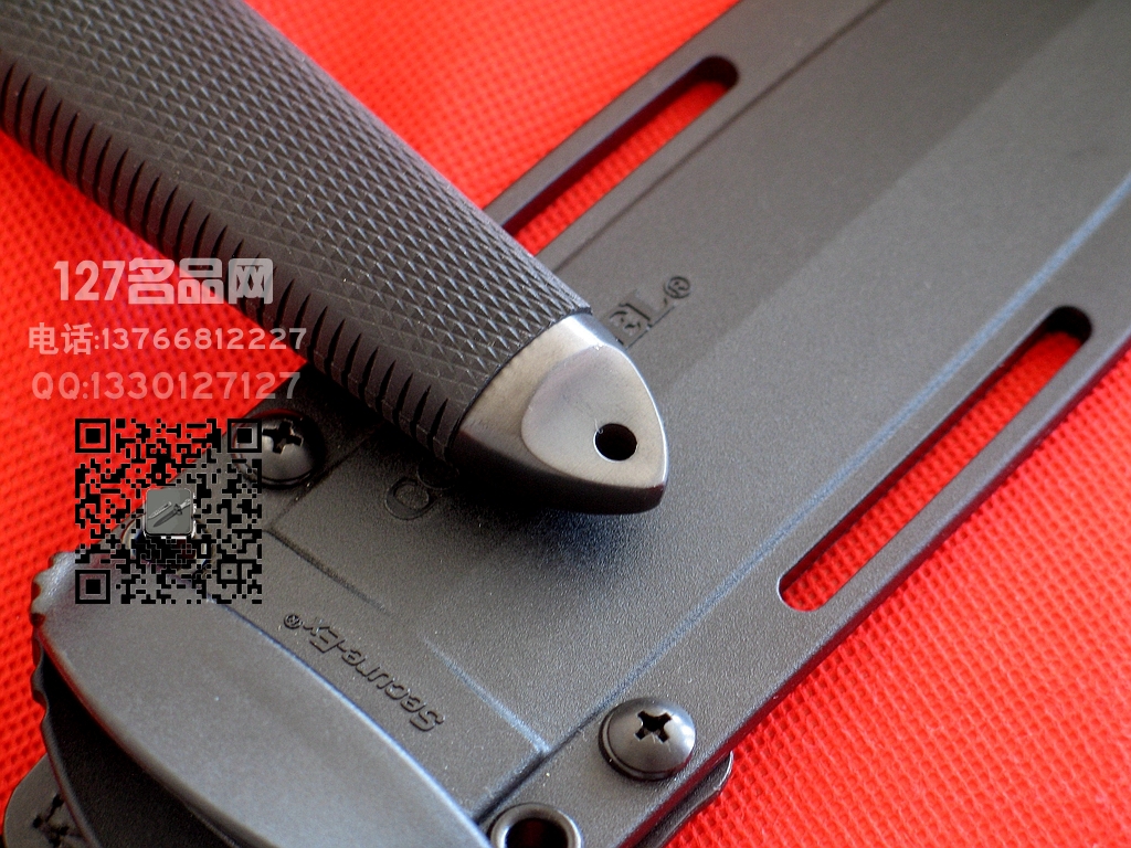 COLD STEEL美国冷钢13Q大班 3V钢双刃格斗刀军刀127名品 