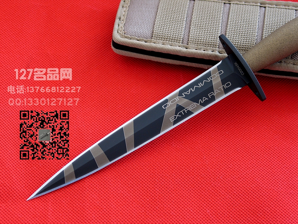 意大利xtrema Ratio极端武力ER 突击队双刃匕首名刀127各品