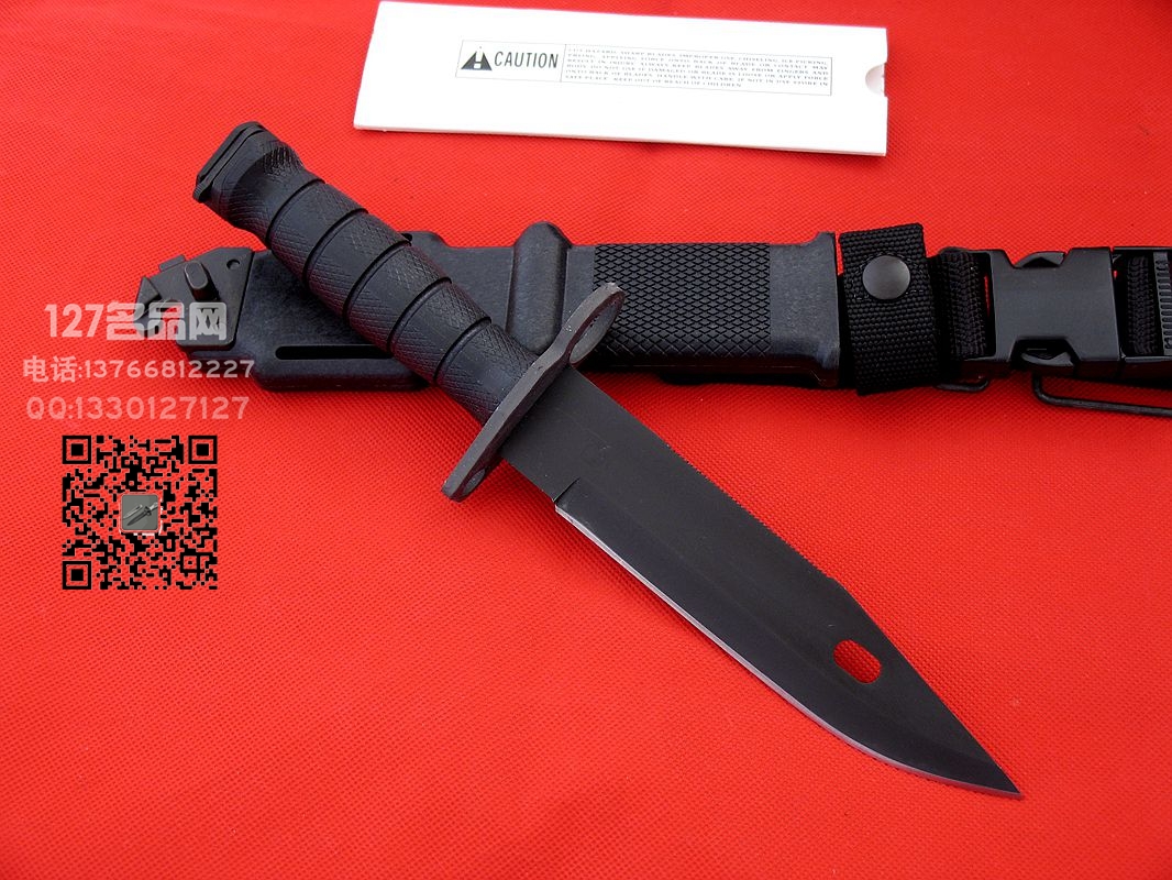 美国安大略M9刺刀 多功能军版刺刀 127名品网