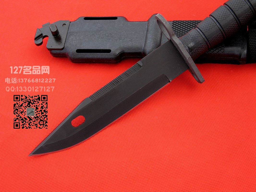 美国安大略M9刺刀 多功能军版刺刀 127名品网