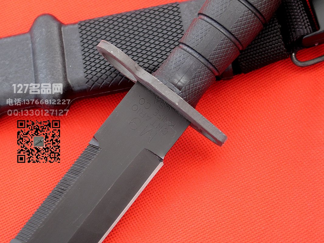 美国安大略M9刺刀 多功能军版刺刀 127名品网