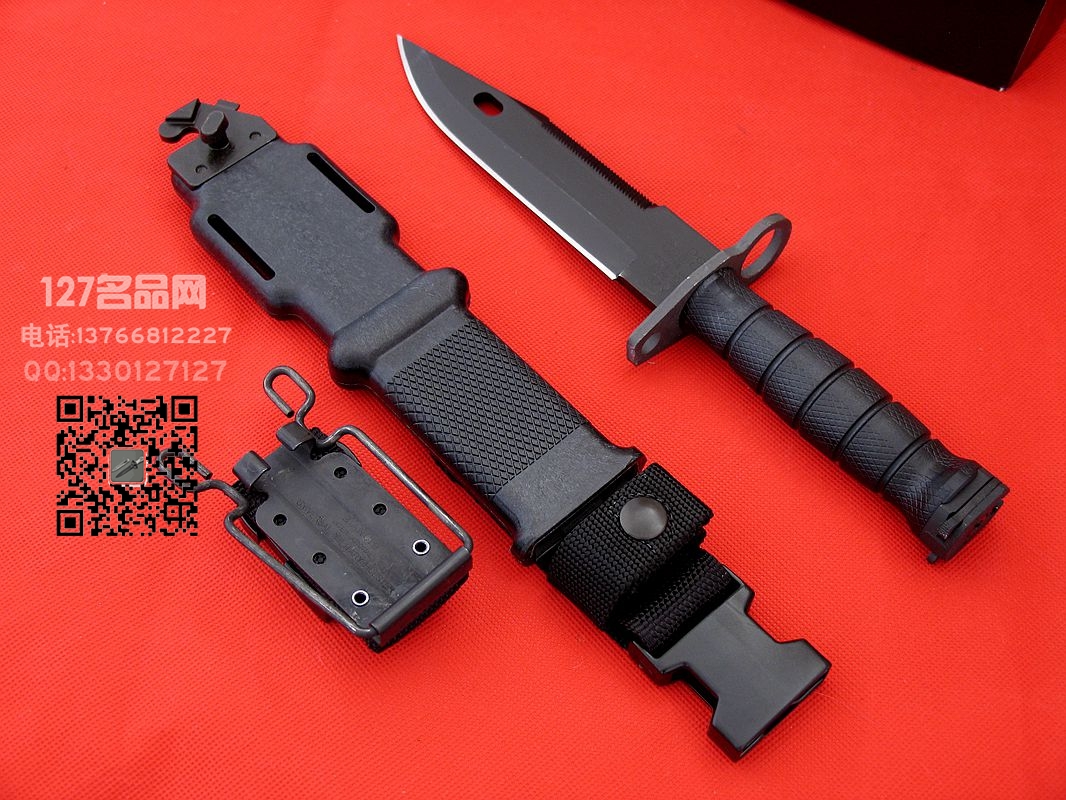 美国安大略M9刺刀 多功能军版刺刀 127名品网