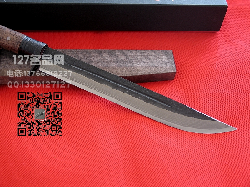 日本关兼常Kanetsune KB114鬼神15层大马士革钢日本名匠127名品 
