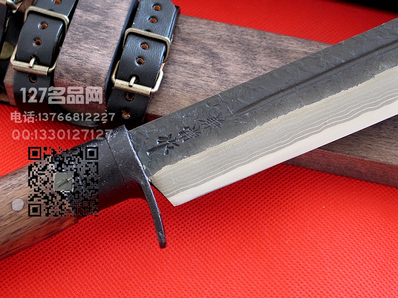 日本关兼常Kanetsune KB114鬼神15层大马士革钢日本名匠127名品 