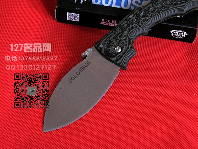 美国冷钢Cold Steel 28DWA巨人战术折刀 名刀127名品 