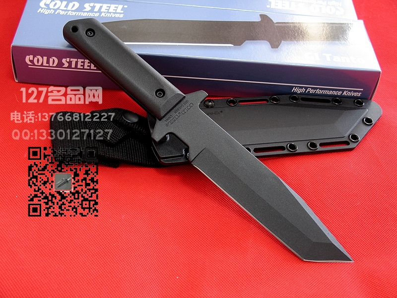 COLD STEEL 美国冷钢80PGTK户外求生战术直刀127名品网