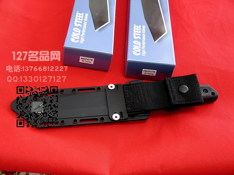COLD STEEL 美国冷钢80PGTK户外求生战术直刀127名品网
