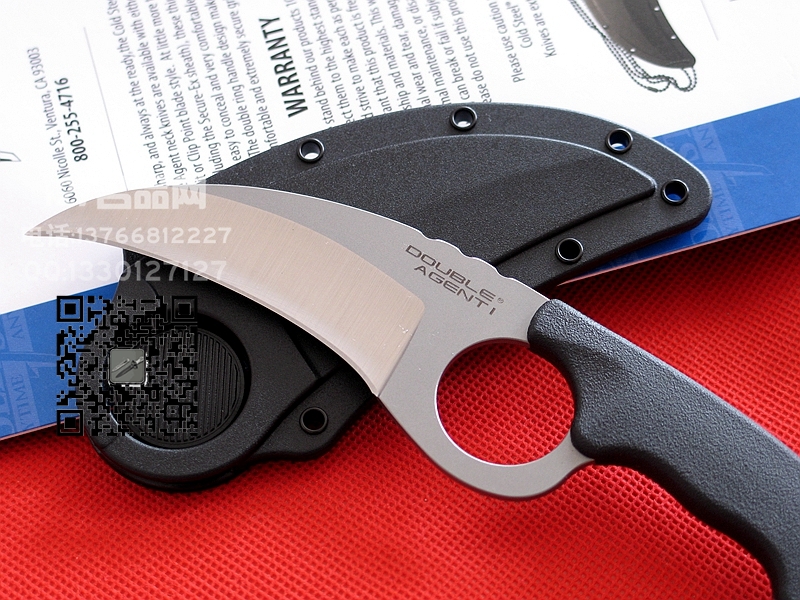 美国冷钢Cold Steel 39FK爪刀格斗刃 127名品网