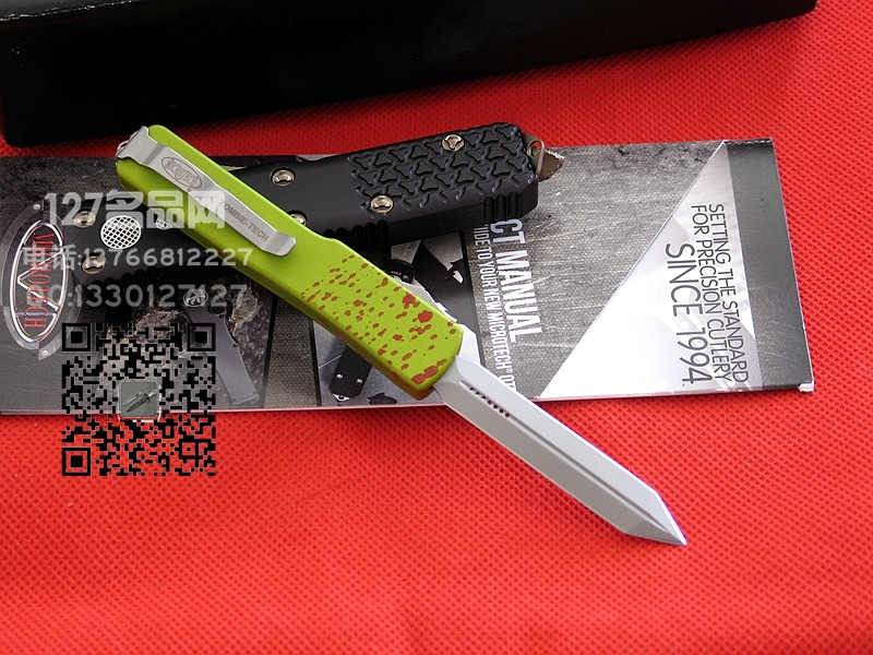 微技术Microtech UTX-70 149-7DTZ僵尸双刃剑头直弹127名品网