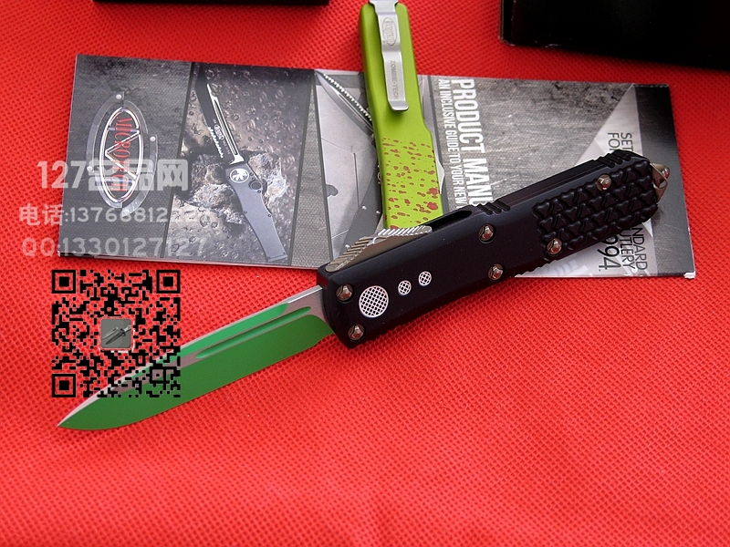 美国Microtech UTX-85绝地大师战术直跳名刀127名品网