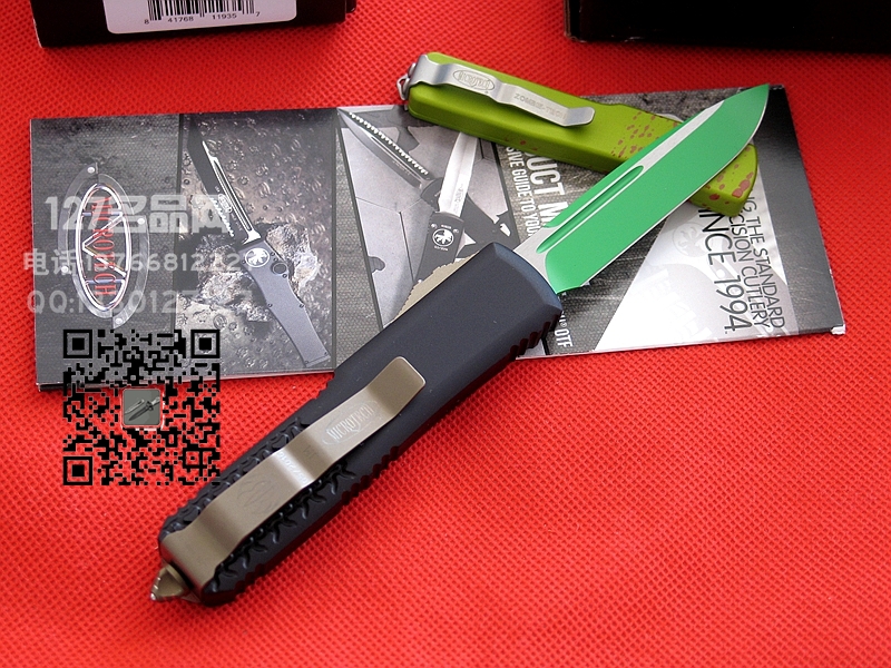 美国Microtech UTX-85绝地大师战术直跳名刀127名品网