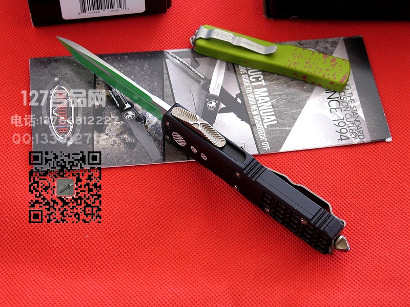 美国Microtech UTX-85绝地大师战术直跳名刀127名品网