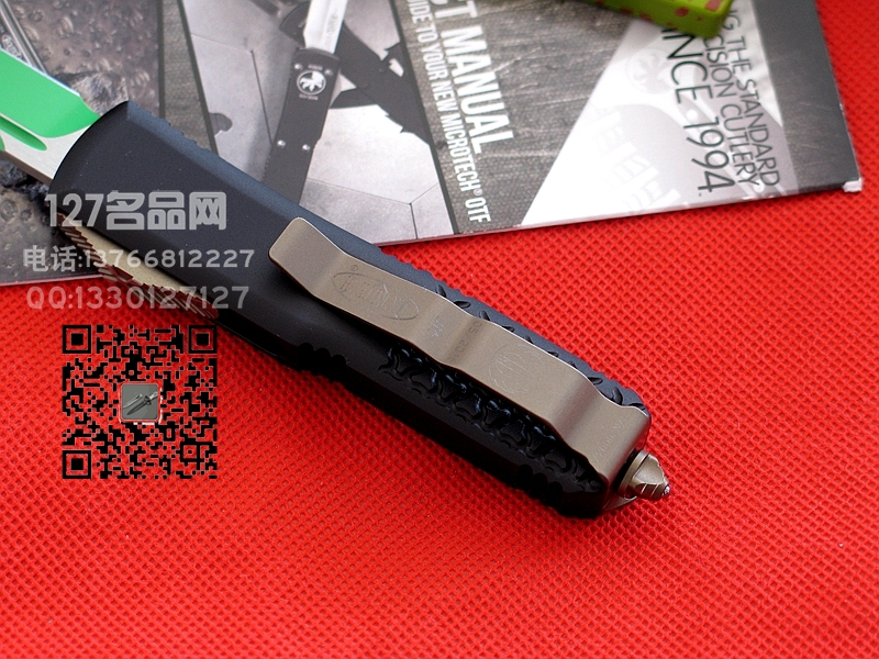 美国Microtech UTX-85绝地大师战术直跳名刀127名品网