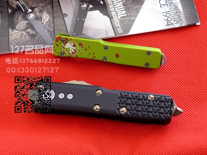 美国Microtech UTX-85绝地大师战术直跳名刀127名品网