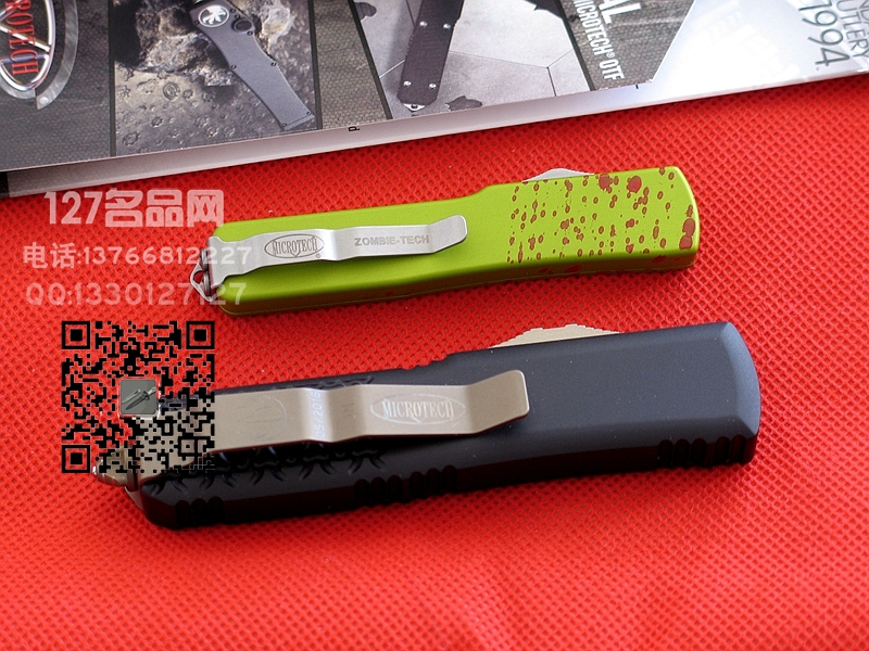 美国Microtech UTX-85绝地大师战术直跳名刀127名品网