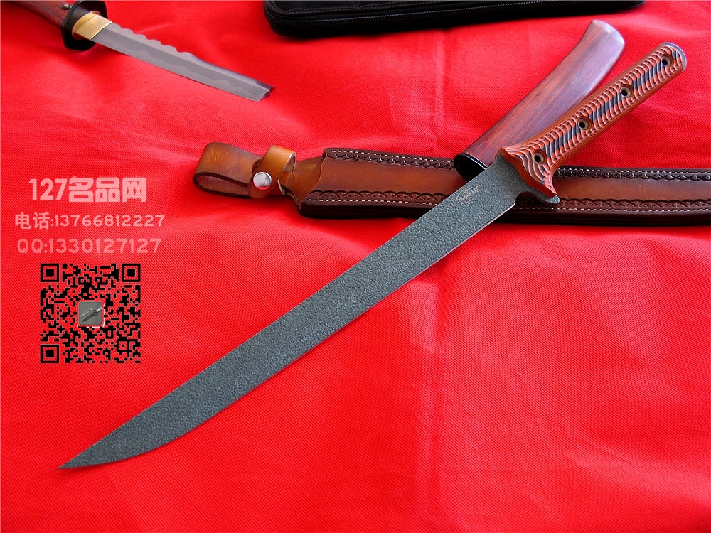美国BUSSE巴斯战斗刃沼泽鼠 战术武士世界名刃127名品 