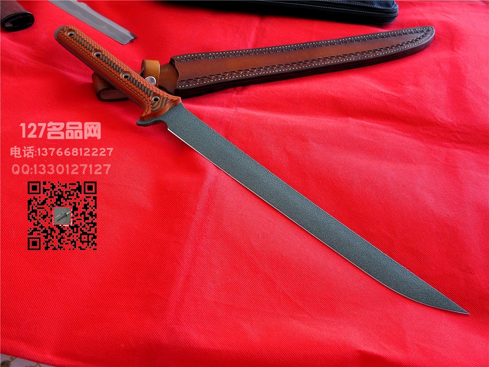 美国BUSSE巴斯战斗刃沼泽鼠 战术武士世界名刃127名品 