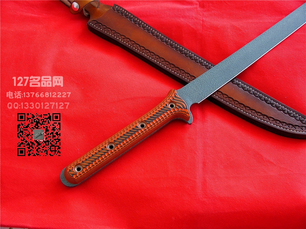 美国BUSSE巴斯战斗刃沼泽鼠 战术武士世界名刃127名品 