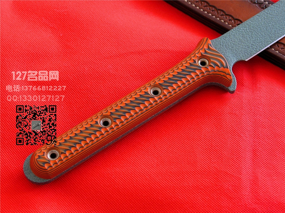美国BUSSE巴斯战斗刃沼泽鼠 战术武士世界名刃127名品 